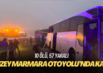 Kuzey Marmara Otoyolu’nda zincirleme kaza: 10 ölü, 57 yaralı