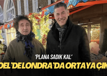 Sinan Oğan, Noel’de Londra’da ortaya çıktı