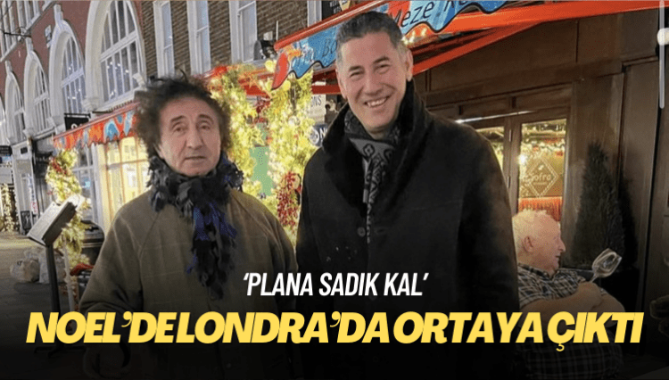 Sinan Oğan, Noel’de Londra’da ortaya çıktı