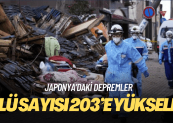 Japonya’daki depremlerde ölü sayısı 203’e yükseldi