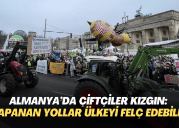 Almanya’da çiftçiler kızgın: Kapanan yollar ülkeyi felç edebilir
