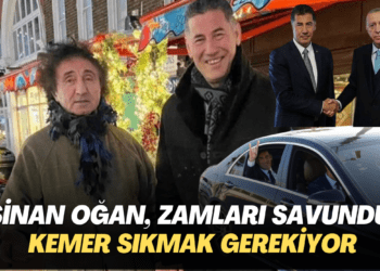 Noel tatilini Londra’da geçiren Sinan Oğan, AKP’nin zamlarını savundu: Kemer sıkmak gerekiyor