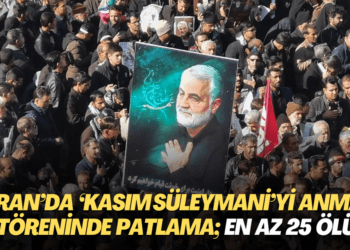 İran’da ‘Kasım Süleymani’yi anma töreninde patlama; en az 25 ölü