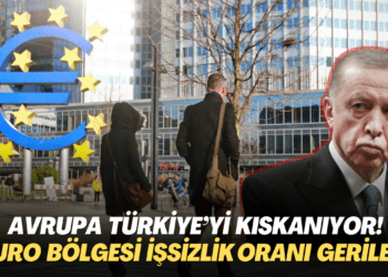 Avrupa Türkiye’yi kıskanıyor! Euro Bölgesi işsizlik oranı yüzde 6,4’e geriledi