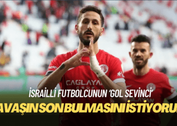 İsrailli futbolcu Jehezkel: Savaşın bitmesini istediğim için gösterdim