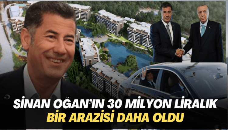 Sinan Oğan’ın 30 milyon liralık bir arazisi daha oldu