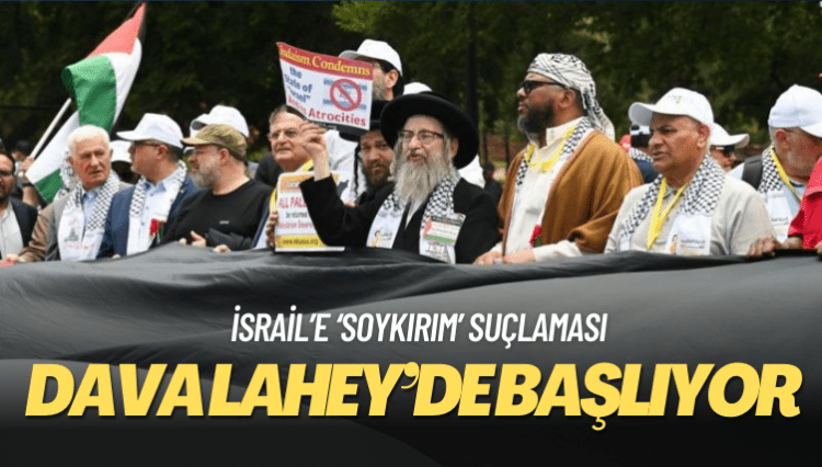 Güney Afrika’nın ‘soykırım’ suçlamasıyla İsrail aleyhine açtığı dava Lahey’de başlıyor