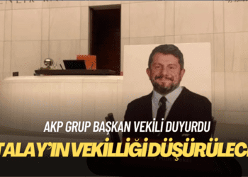 AKP grup başkan vekili duyurdu: Can Atalay’ın vekilliği düşürülecek