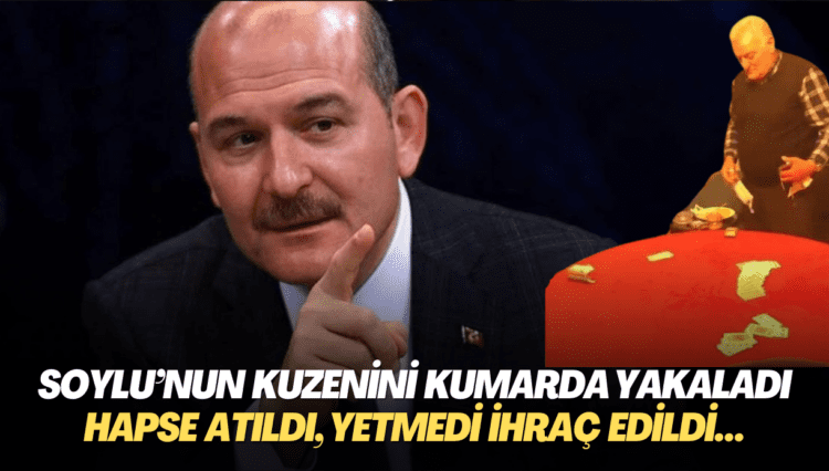 Soylu’nun kuzenini kumarhanede yakalayan polis hapis cezası aldı, yetmedi ihraç edildi…