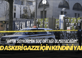 ABD’de ordu mensubu İsrail Büyükelçiliği önünde kendini ateşe verdi