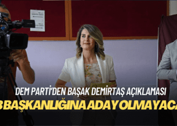 Başak Demirtaş İBB başkanlığına aday olmayacak