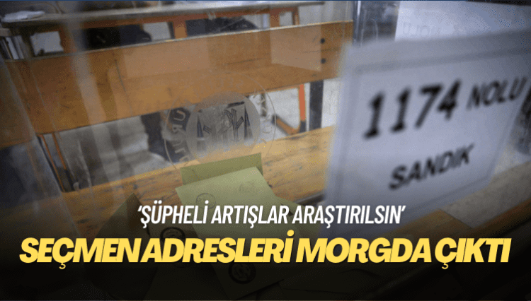 Urfa’da seçmen adresleri mezarlıktaki morgda çıktı