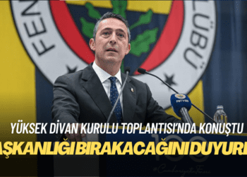 Ali Koç başkanlığı bırakacağını duyurdu