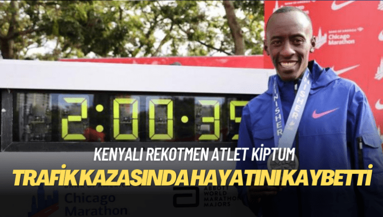 Maraton dünya rekoru sahibi Kenyalı atlet trafik kazasında öldü