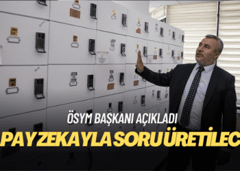 ÖSYM yapay zekayla soru üretecek