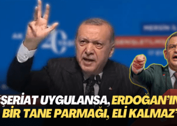 Özgür Özel: Şeriat uygulansa, Erdoğan’ın bir tane parmağı, eli kalmaz