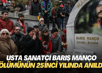 Usta sanatçı Barış Manço ölümünün 25’inci yılında anıldı
