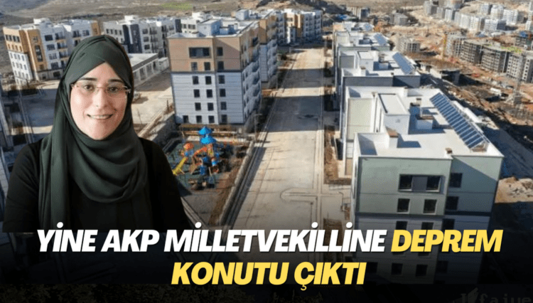 Yine AKP milletvekilline Deprem konutu çıktı