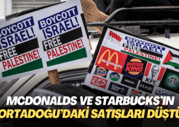 Boykot sebebiyle McDonalds ve Starbucks’ın Ortadoğu’daki satışları düştü