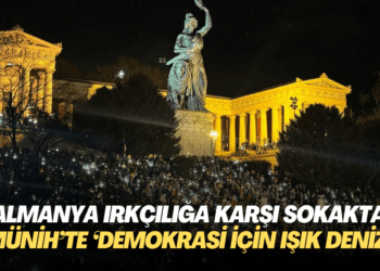 Almanya ırkçılığa karşı sokakta: Münih’te ‘Demokrasi için Işık Denizi’