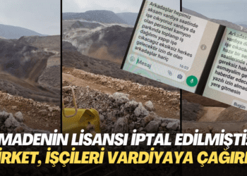 Madenin lisansı iptal edilmişti: Şirket, işçileri vardiyaya çağırdı