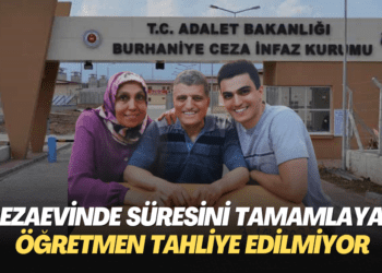 Cezaevinde yatması gereken süreyi tamamlayan öğretmen tahliye edilmiyor
