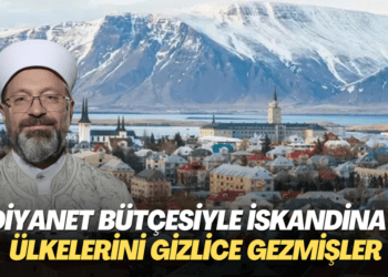Diyanet bütçesiyle İskandinav ülkelerini gizlice gezmişler