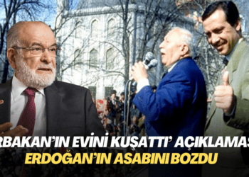 ‘Erbakan’ın evini kuşattı’ açıklaması Erdoğan’ın asabını bozdu