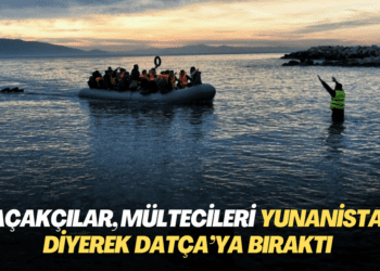 Kaçakçılar, bir grup mülteciyi Yunanistan diyerek Datça’ya bıraktı