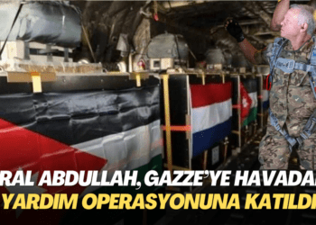 Kral Abdullah, Gazze’ye havadan yardım operasyonuna katıldı