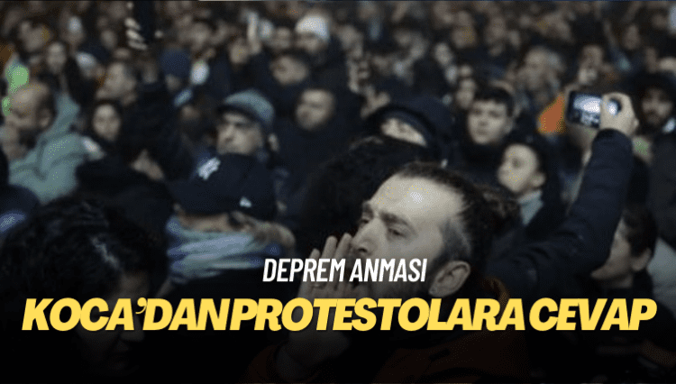 Hükümet Hatay’da protesto edildi, Sağlık Bakanı Koca yanıt verdi