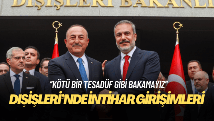 Dışişleri’nde intihar girişimleri