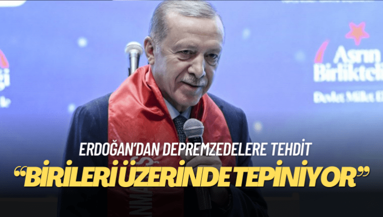 Erdoğan: Birileri çıkmış Hatay’da kullandığımız ifadelerin üzerinde tepiniyor