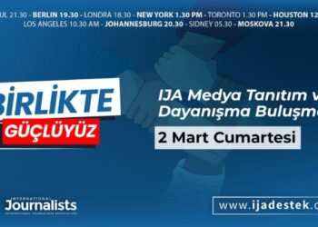 IJA Medya Tanıtım ve Dayanışma buluşması