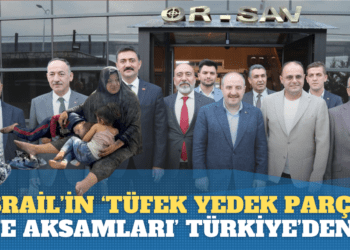 İsrail’in ‘tüfek yedek parça ve aksamları’ Türkiye’den!: Belgesi yayınlandı