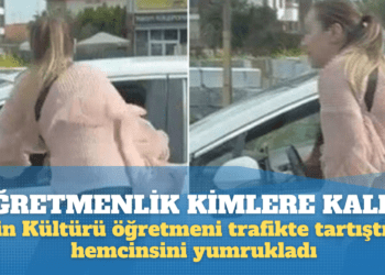 Din kültürü ve ahlak bilgisi öğretmeni, trafikte tartıştığı hemcinsini yumrukladı