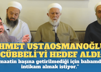 Ahmet Ustaosmanoğlu, Cübbeli Ahmet’i hedef aldı: ”Cemaatin başına getirilmediği için babamdan intikam almak istiyor.”