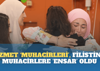 Hizmet ‘Muhacirleri’, Filistinli muhacirlere ‘Ensar’ oldu