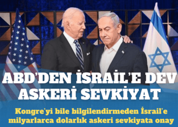 ABD’den İsrail’e ‘sessiz sedasız’ dev askeri sevkiyat