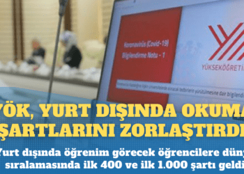 YÖK, yurt dışında okumanın şartlarını zorlaştırdı