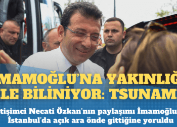 İletişimci Necati Özkan’dan manidar paylaşım: Tsunami