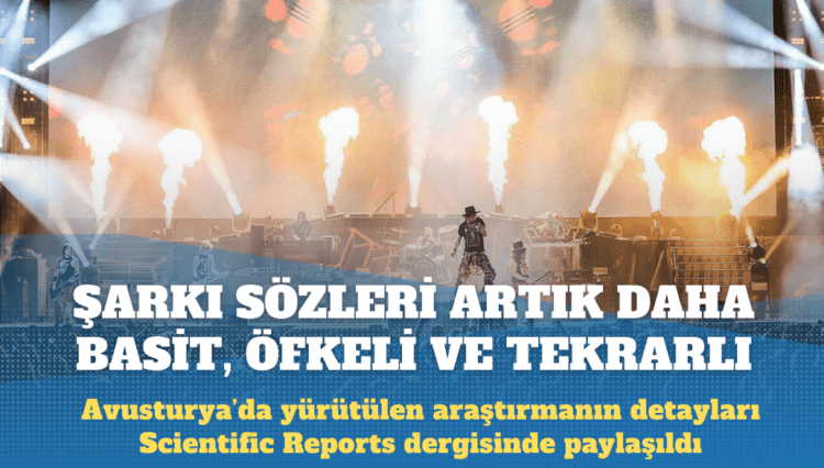 Araştırma: Şarkı sözleri artık daha basit, öfkeli ve tekrarlı