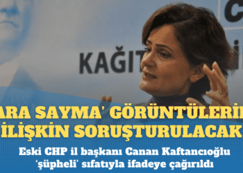 Kaftancıoğlu da ‘para sayma’ görüntülerine ilişkin şüpheli sıfatıyla soruşturulacak