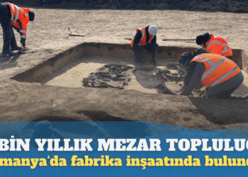 Almanya’da fabrika inşaatında mezar topluluğu bulundu! 6 bin yıllık…