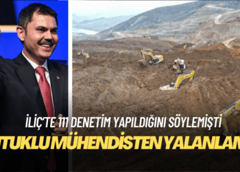 Tutuklu mühendisten, İliç’te 111 denetim yapıldığını söyleyen Murat Kurum’a yalanlama