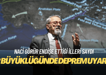 Naci Görür endişe ettiği illeri saydı: 7,2 büyüklüğünde deprem uyarısı