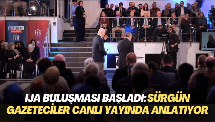 IJA buluşması başladı: Sürgün gazeteciler canlı yayında anlatıyor