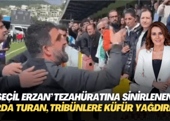 ‘Seçil Erzan’ tezahüratına sinirlenen Arda Turan, tribüne koşup küfür yağdırdı