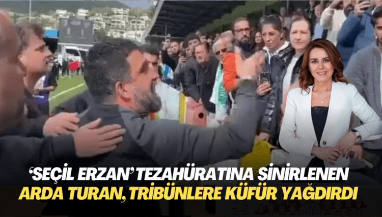 ‘Seçil Erzan’ tezahüratına sinirlenen Arda Turan, tribüne koşup küfür yağdırdı