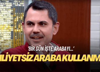 Murat Kurum ehliyetsiz araba kullanmış